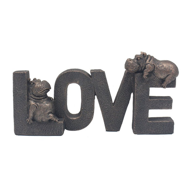 Happy Hippo Love Ornament - Ornaments - Beattys of Loughrea