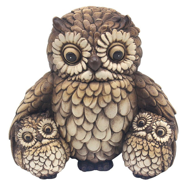 Hooters Owl With Babies Ornament - ORNAMENTS - Beattys of Loughrea