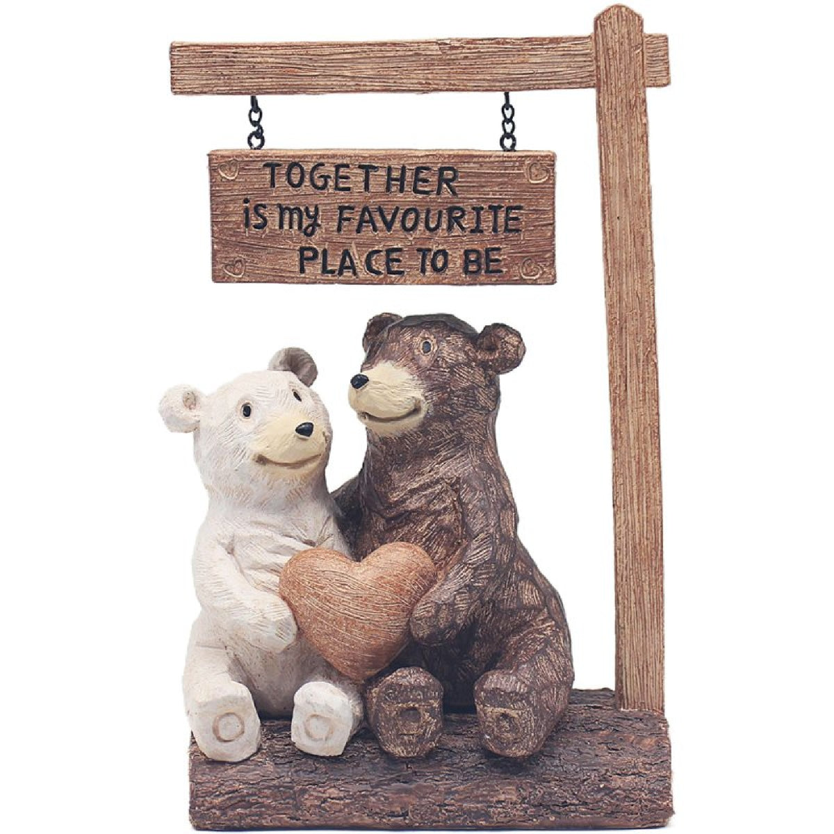 Bear Family Ornament – "Together Is My Favourite Place To Be" - ORNAMENTS - Beattys of Loughrea