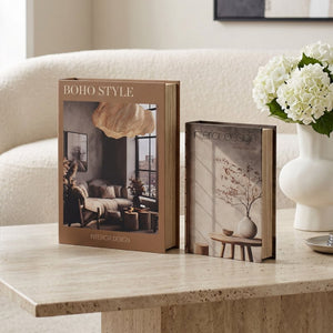 Set of 2 Decorative Book Boxes – Boho - ORNAMENTS - Beattys of Loughrea
