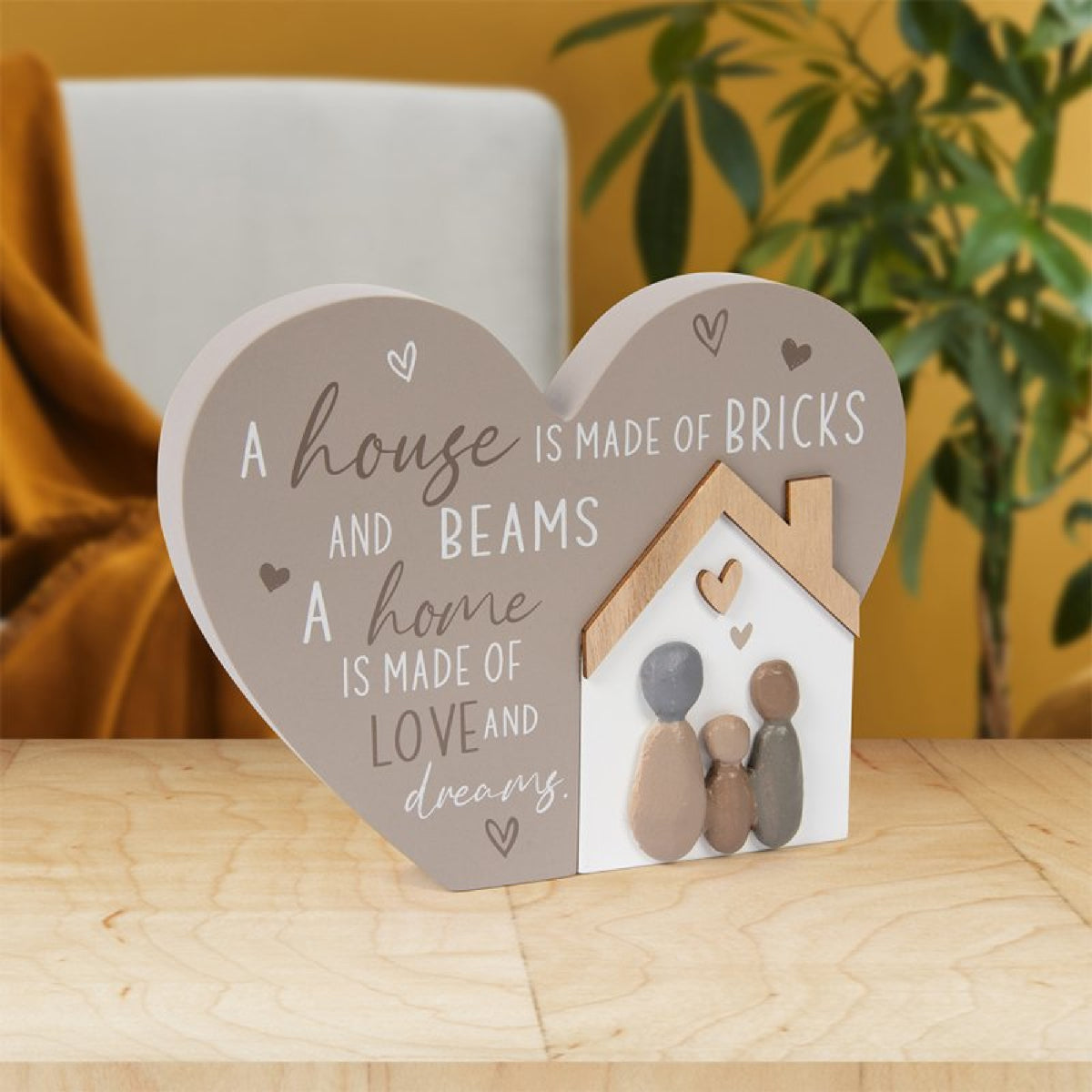 House Heart Plaque - ORNAMENTS - Beattys of Loughrea