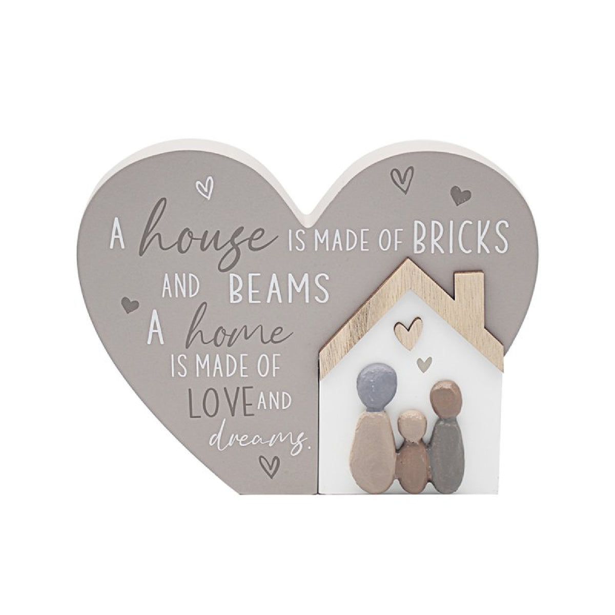 House Heart Plaque - ORNAMENTS - Beattys of Loughrea