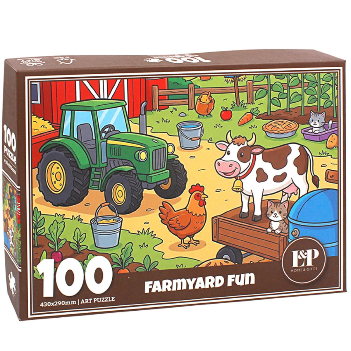 Farm 100 Piece Jigsaw Puzzle - JIGSAWS - Beattys of Loughrea