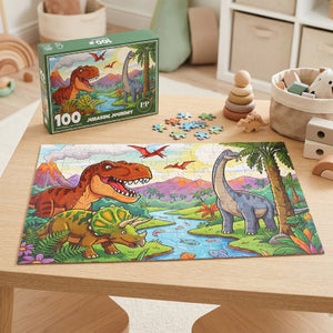 Dinosaurs Jigsaw Puzzle - 100 Pieces - JIGSAWS - Beattys of Loughrea