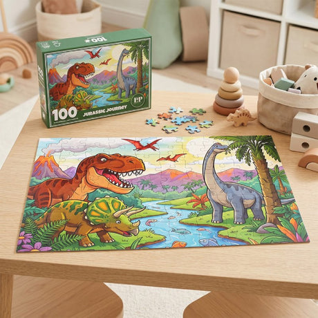 Dinosaurs Jigsaw Puzzle - 100 Pieces - JIGSAWS - Beattys of Loughrea