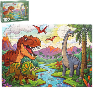 Dinosaurs Jigsaw Puzzle - 100 Pieces - JIGSAWS - Beattys of Loughrea