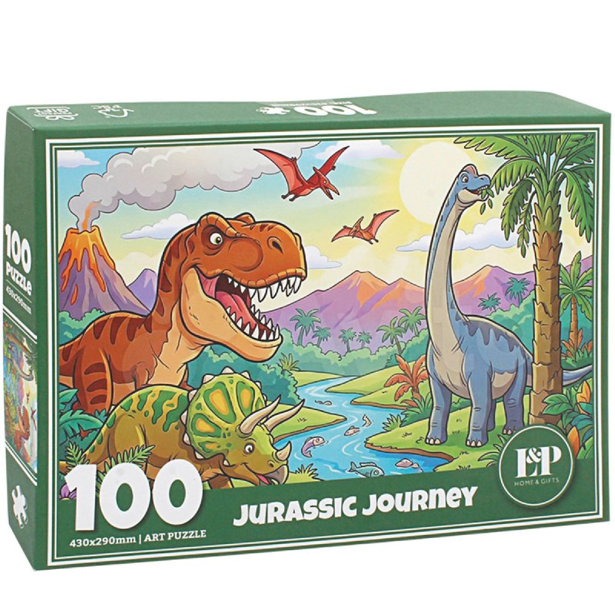 Dinosaurs Jigsaw Puzzle - 100 Pieces - JIGSAWS - Beattys of Loughrea