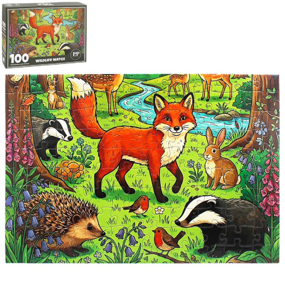 Wildlife Jigsaw Puzzle - 100 Pieces - JIGSAWS - Beattys of Loughrea