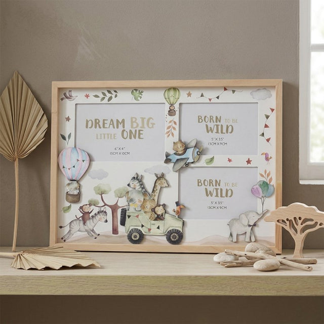 Dream Big Collage Photo Frame - PHOTO FRAMES - PLATED, GILT, STONE - Beattys of Loughrea