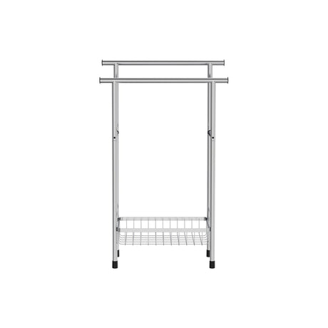 Devielle Bathroom Towel Rail - Chrome - BATHROOM T/BRUSH, CADDY, TOWEL RAIL & HOLDERS ACCESSORI - Beattys of Loughrea