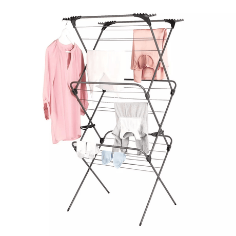 Minky Sure Grip 3 Tier Concertina Airer, 21m - CLEANING CLOTHES AIRER - Beattys of Loughrea