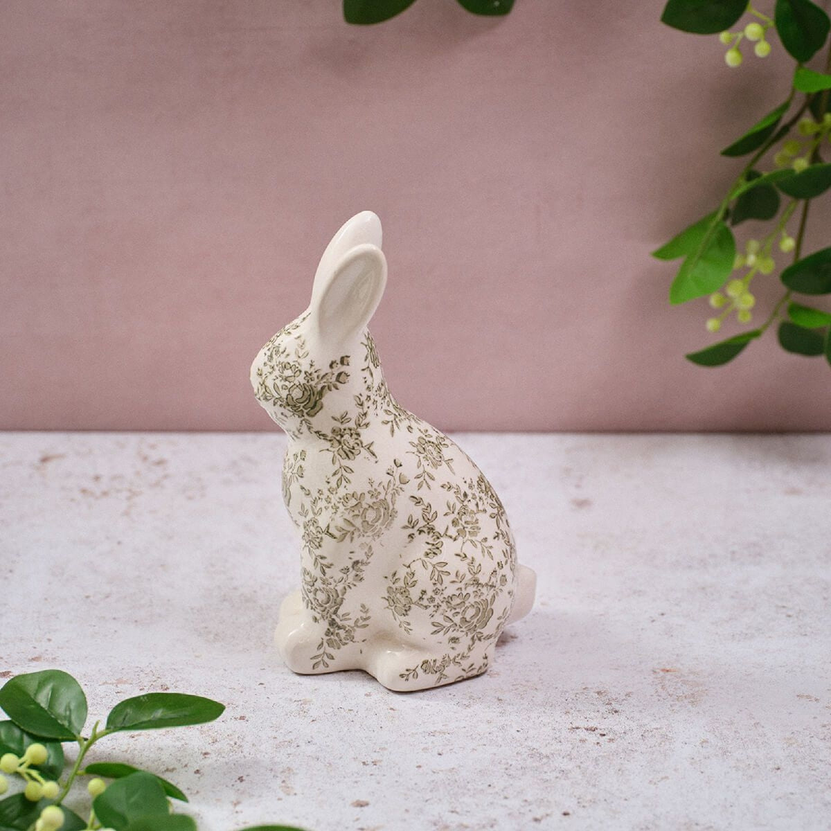 R13 WOODLAND COTTAGE STONEWARE SMALL HARE 7WC113