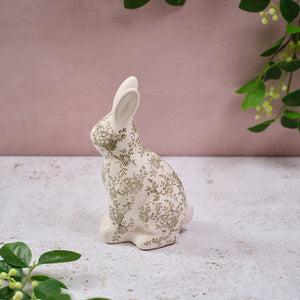R13 WOODLAND COTTAGE STONEWARE SMALL HARE 7WC113