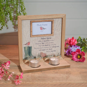R13 ROBINS APPEAR WHEN LOVED ONES ARE NEAR WOOD FRAME 8RS534