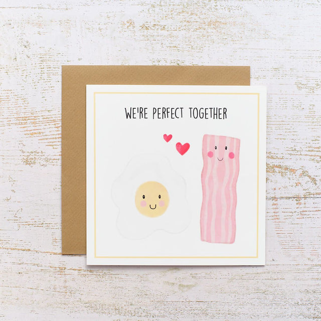 R13 BRUNCH CLUB WE'RE PERFECT TOGETHER CARD 4BC107
