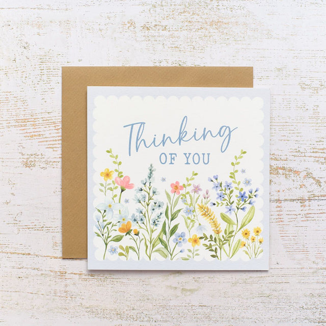 R13 GARDEN IMPRESSIONS THINKING OF YOU CARD 4GI107