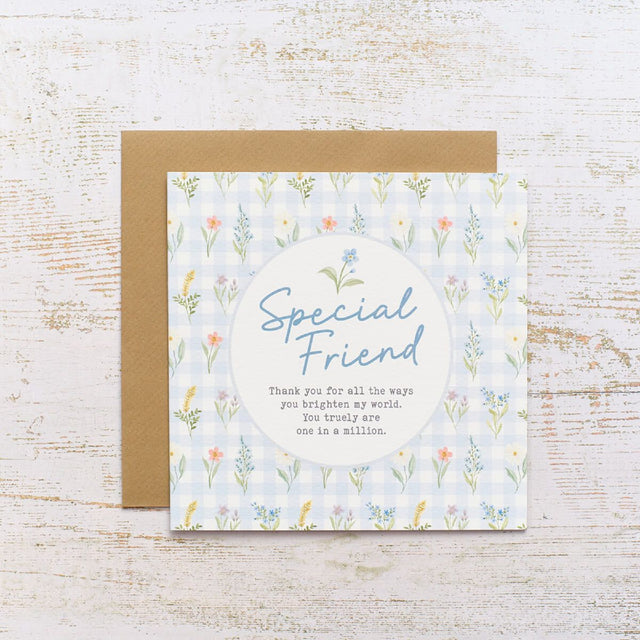 R13 GARDEN IMPRESSIONS SPECIAL FRIEND CARD 4GI130
