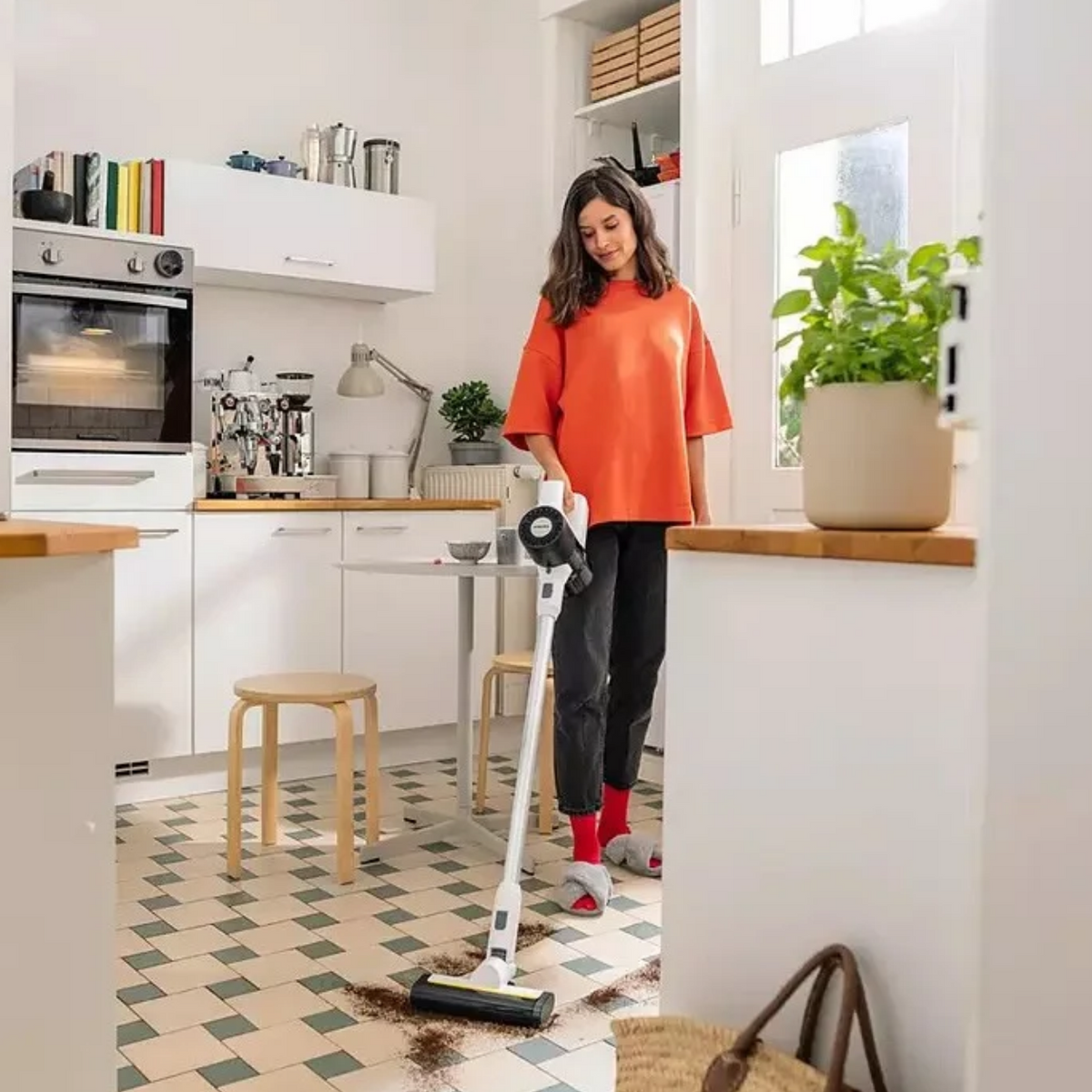 Kärcher KVA2 Cordless Vacuum Cleaner, White