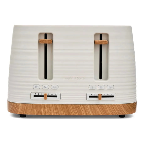 Morphy Richards Clay 243102 4 Slice Toaster, China Clay - TOASTERS - Beattys of Loughrea