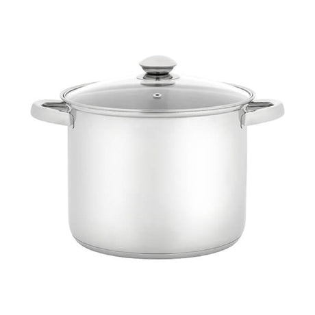 Judge Essentials 22cm Stainless Steel Stockpot 6.5L - COOKWARE - S/STEEL - Beattys of Loughrea