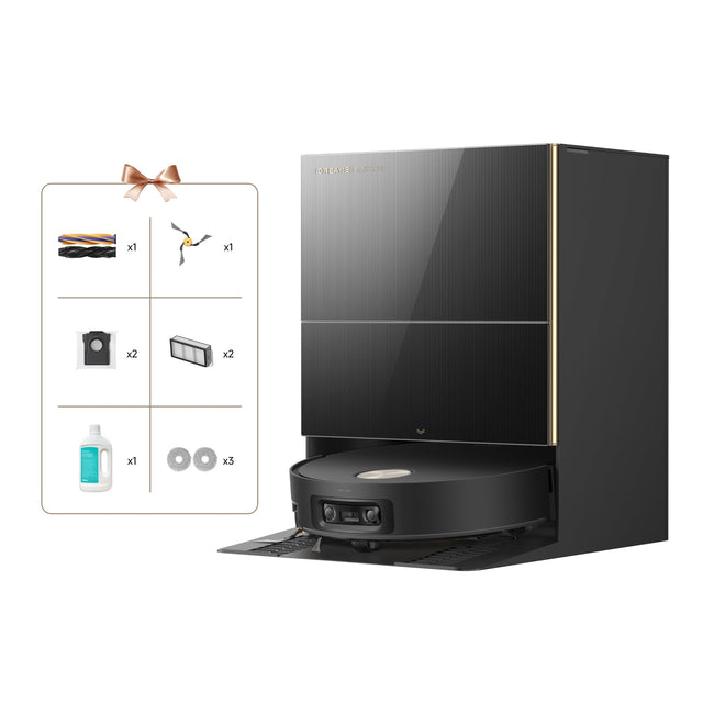 Dreame X60 Pro Ultra Complete Robot Vacuum & Mop, Black - VACUUM CLEANER NOT ROBOT - Beattys of Loughrea