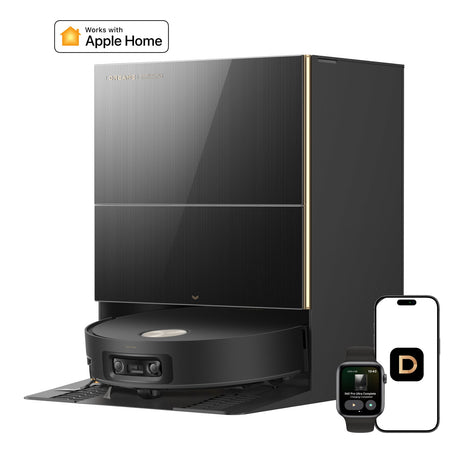 Dreame X60 Pro Ultra Complete Robot Vacuum & Mop, Black - VACUUM CLEANER NOT ROBOT - Beattys of Loughrea
