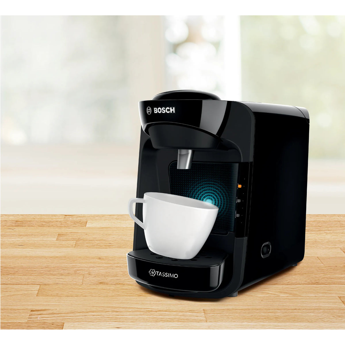 Bosch Tassimo Suny Coffee Pod Machine, Black | TAS3102GB - COFFEE MAKERS / ACCESSORIES - Beattys of Loughrea