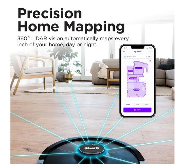 Shark Matrix Plus 2 - in - 1 Robot Vacuum & Mop - Smart Navigation | RV2620WDUK - ROBOT VACUUM CLEANER - Beattys of Loughrea
