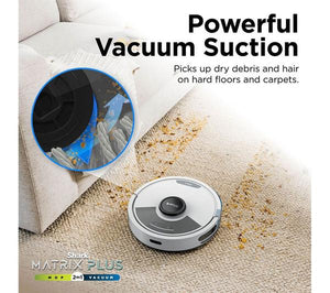 Shark Matrix Plus 2 - in - 1 Robot Vacuum & Mop White | RV2620WDUKWH - ROBOT VACUUM CLEANER - Beattys of Loughrea