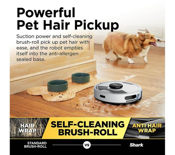 Shark Matrix Plus 2 - in - 1 Robot Vacuum & Mop White | RV2620WDUKWH - ROBOT VACUUM CLEANER - Beattys of Loughrea