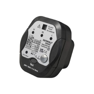 Faithfull Socket Polarity Tester with RCD Test