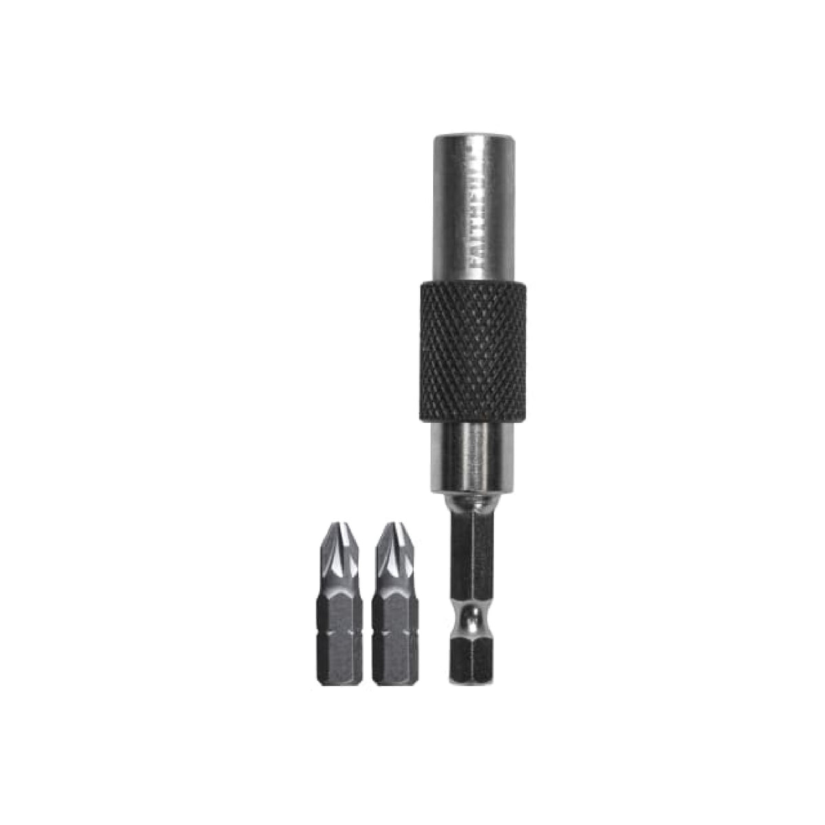 Faithfull 15° Flexi Bit Holder 75mm with 2 x PZ2 Bits