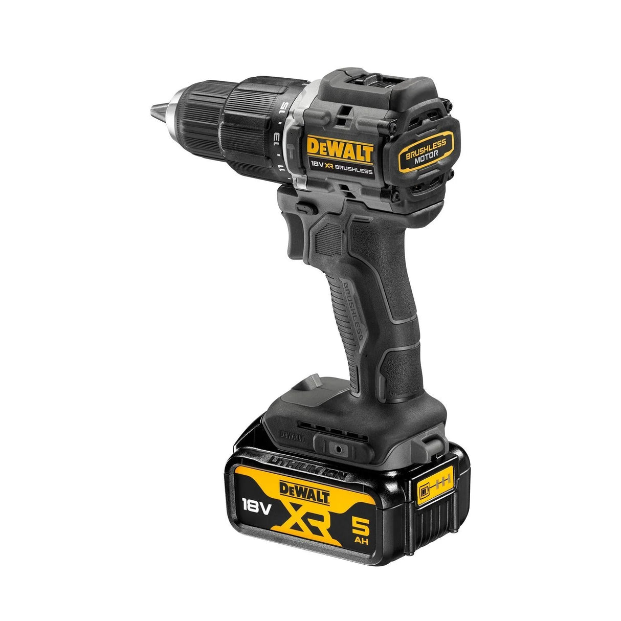 100th Anniversary DeWalt Combi Drill 2x5Ah Li-Ion 18V Brushless - DRILLS - Beattys of Loughrea