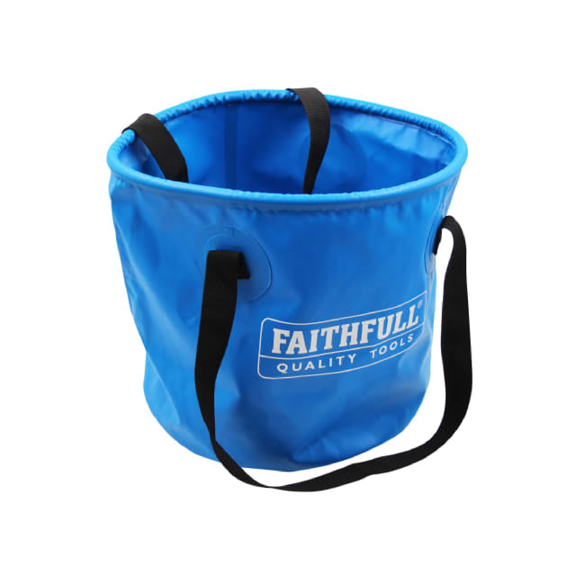 Faithfull Waterproof Collapsible Bucket 12L