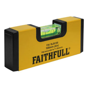Faithfull Magnetic Mini Level, 100mm