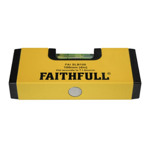 Faithfull Magnetic Mini Level, 100mm