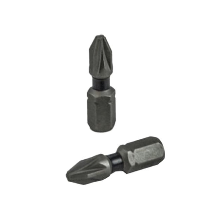 Faithfull Pozi Impact Screwdriver Bits PZ2 x 25mm, Pack of 20 - WRENCHES/SPANNERS - Beattys of Loughrea