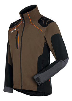 Stihl Advance X-Shell jacket - Peat / Black. Size XXL (Chest 49) - 883351107