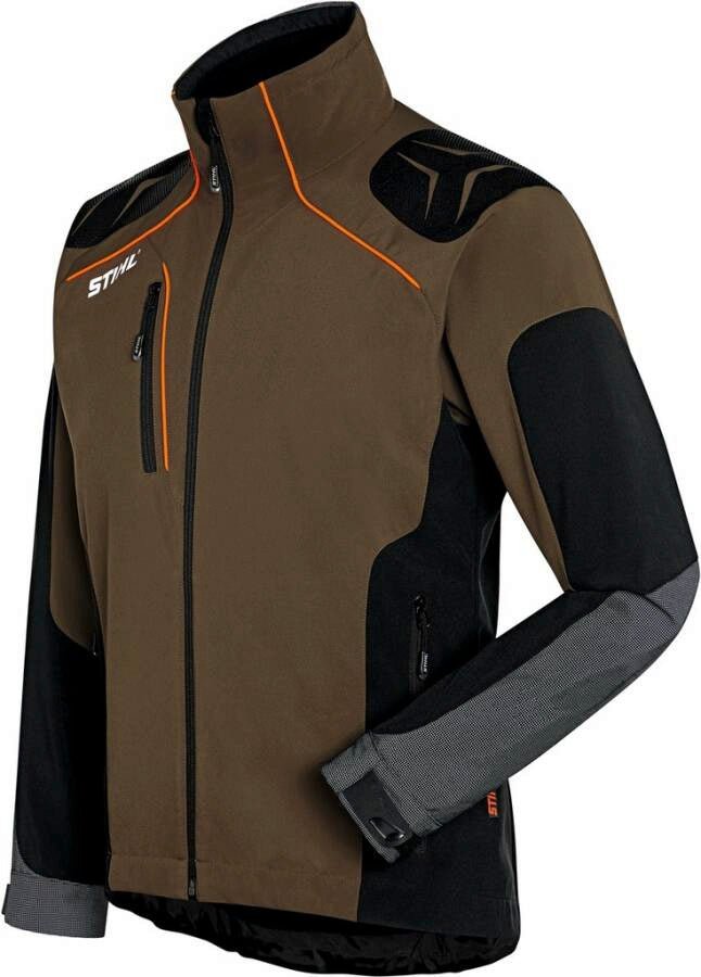 Stihl Advance X - Shell Peat/Black Jacket - Size XXL 00883351107 - JACKET/ BODYWARMER - Beattys of Loughrea