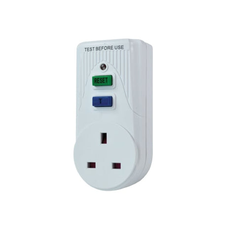 Faithfull Power Plus RCD Safety Adaptor Plug - PLUG/ADAPTORS - Beattys of Loughrea