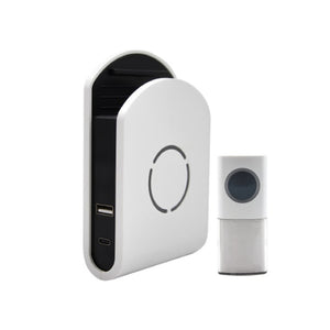 Uni-Com Plug-In Door Chime with USB Charging Sockets
