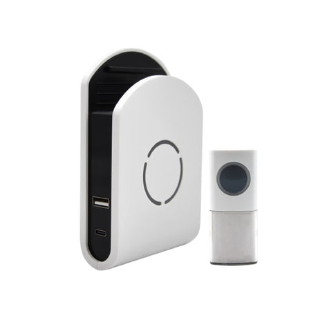 Uni-Com Plug-In Door Chime with USB Charging Sockets - INTERCOM/DOOR BELL - Beattys of Loughrea