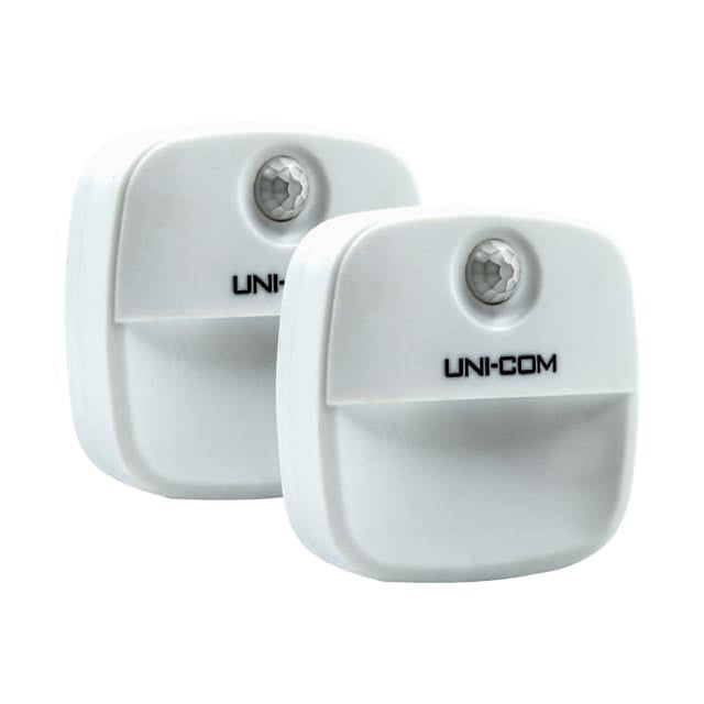 Uni-Com Motion Sensor Lights, Twin Pack