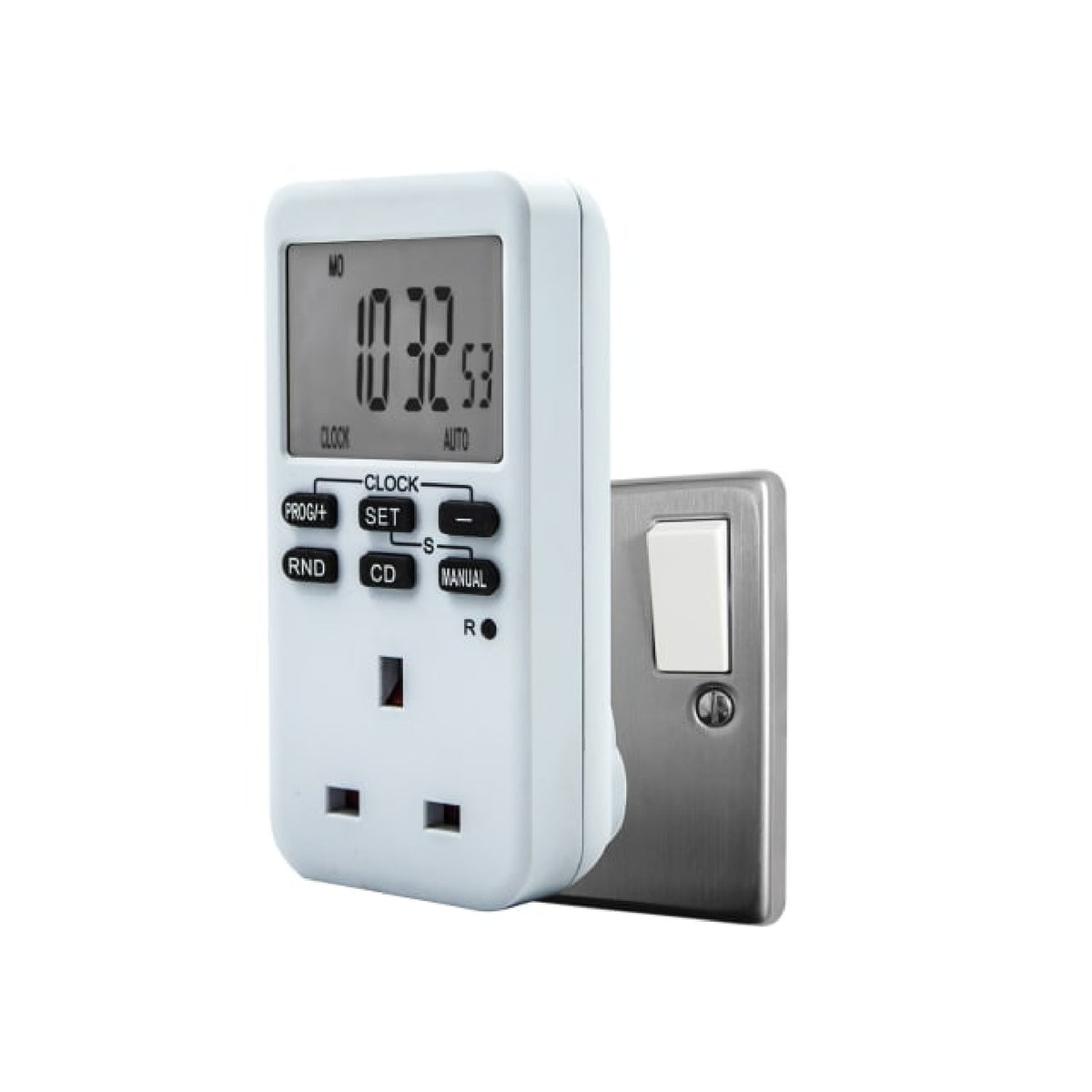 Uni-Com Easy Read Electronic Plug-In Timer