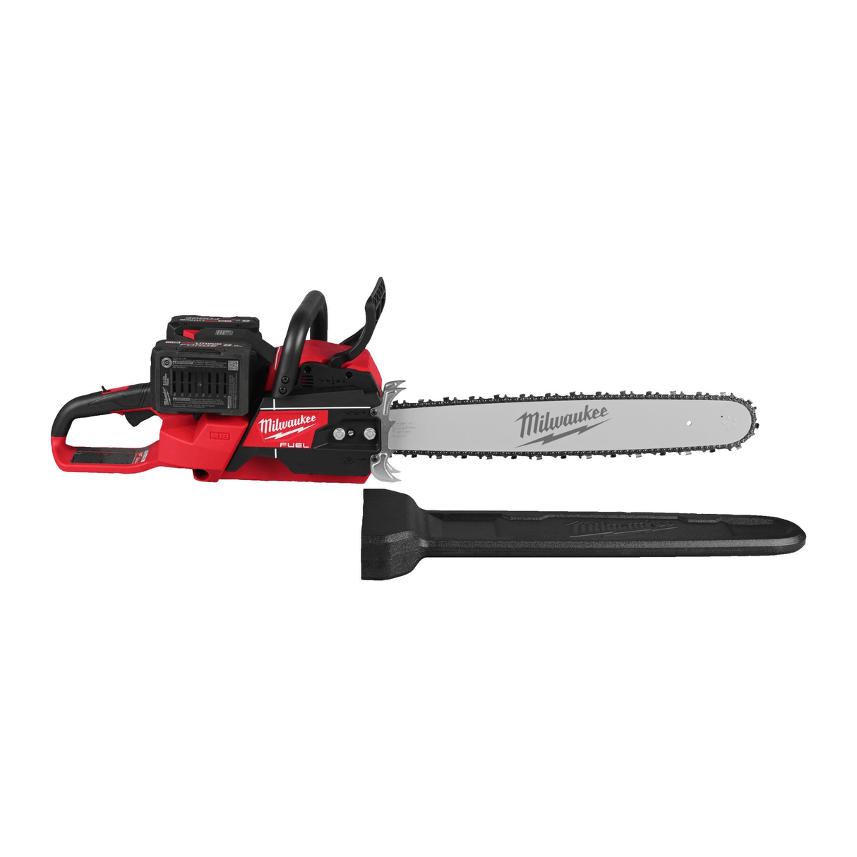 Milwaukee M18 F2CHS50 - 802 FUEL™ 50cm Dual Battery Chainsaw with 2 x 8Ah Batteries & Charger - CHAINSAWS - Beattys of Loughrea