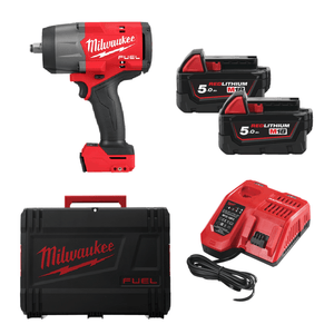Milwaukee M18 FHIW2F12 - 502X FUEL™ ½″ High Torque Impact Wrench with Friction Ring Kit - CORDLESS TOOLS - Beattys of Loughrea