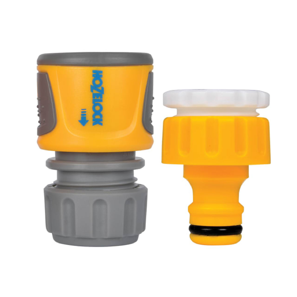 Hozelock Threaded Tap and Soft Touch Hose End Connector Set