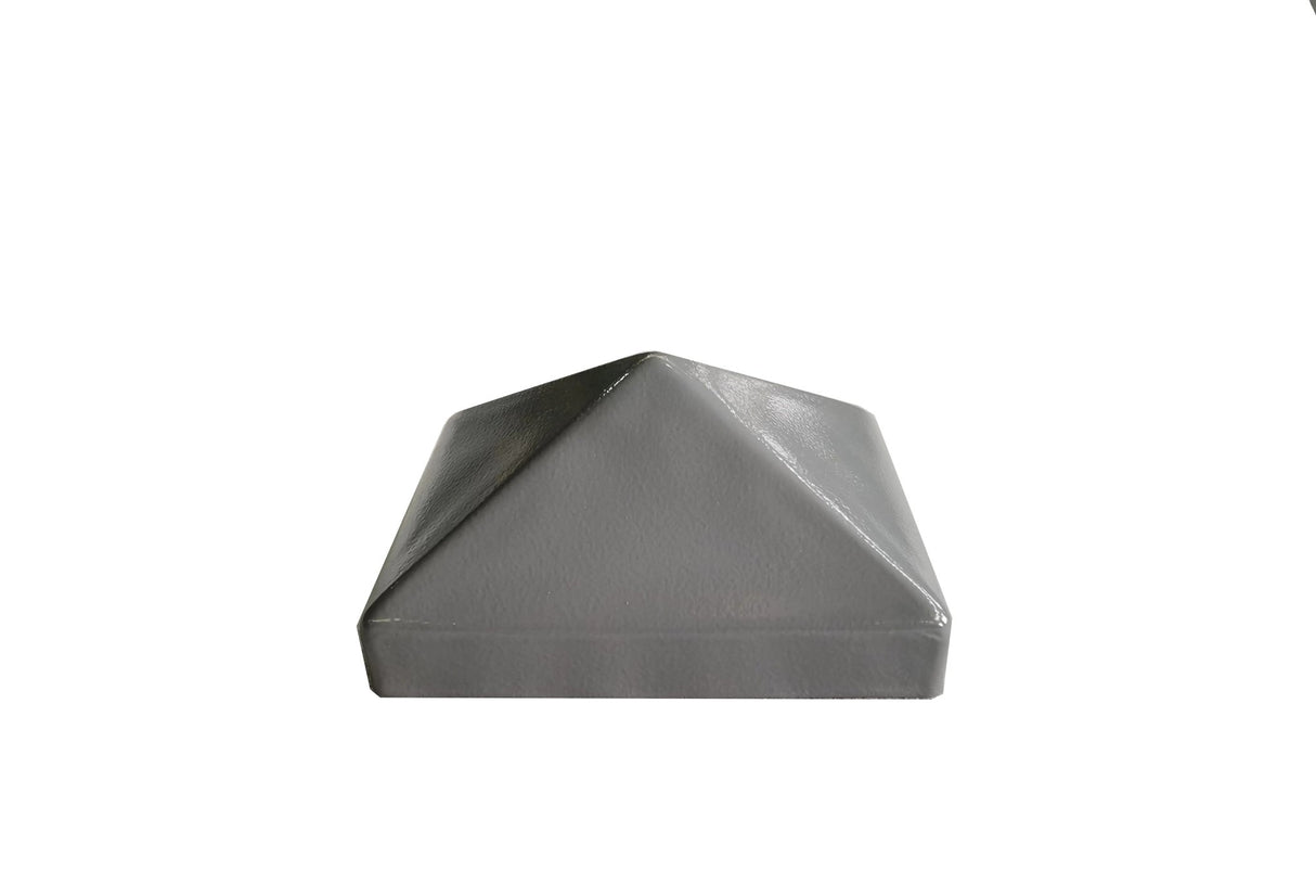 Satus Fence One - Piece Post Cap Merlin Grey - TRELLIS, FENCING, ARCHES - Beattys of Loughrea