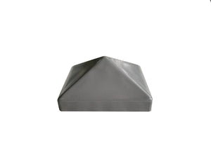 Satus Fence One - Piece Post Cap Merlin Grey - TRELLIS, FENCING, ARCHES - Beattys of Loughrea