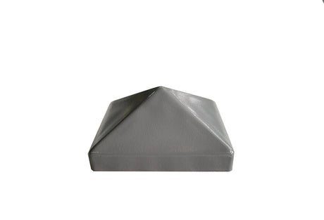 Satus Fence One - Piece Post Cap Merlin Grey - TRELLIS, FENCING, ARCHES - Beattys of Loughrea